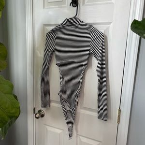 Cutout back bodysuit